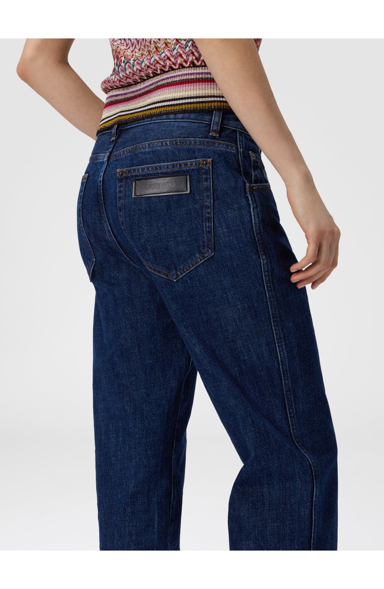 Missoni Five-pocket Mid-rise Denim Pants, Alternate, color, Blue
