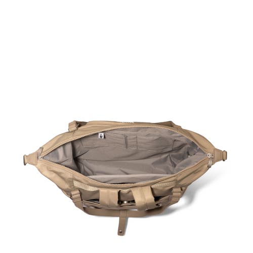 Baggallini Nolita Convertible Backpack In Taupe Twill