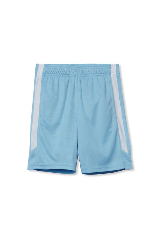Lands' End Kids' Boys Athletic Mesh Shorts In Blue