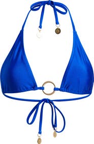 Kulani Kinis Ring Halter Bikini Top