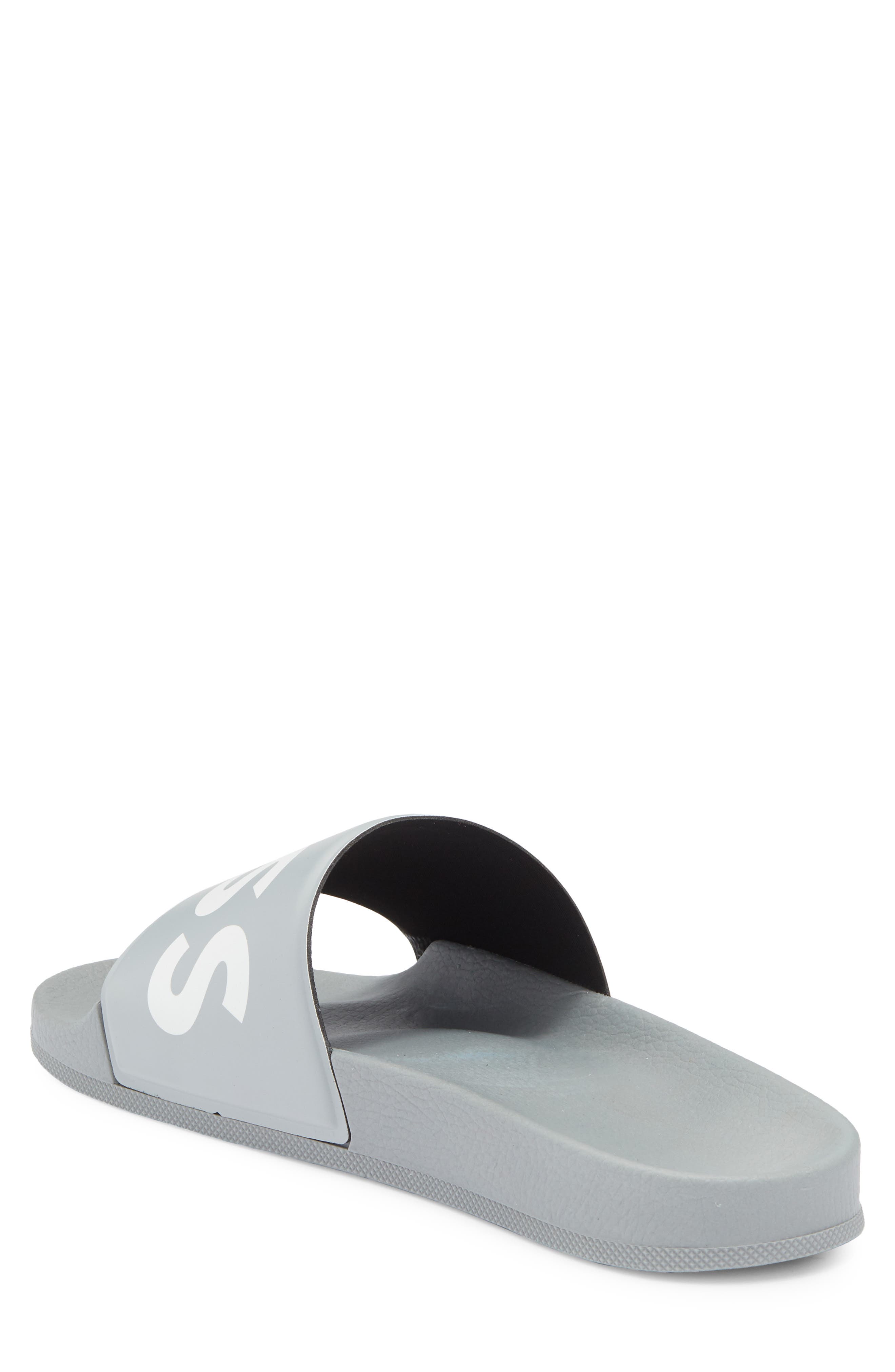 Sean Slide Sandal, Alternate, color, GREY
