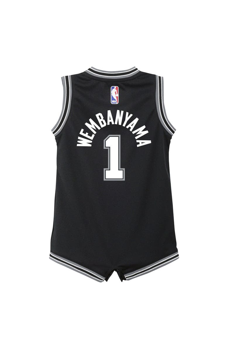 Nike Infant Nike Victor Wembanyama Black San Antonio Spurs Swingman Player Jersey - Icon Edition, Alternate, color, Black