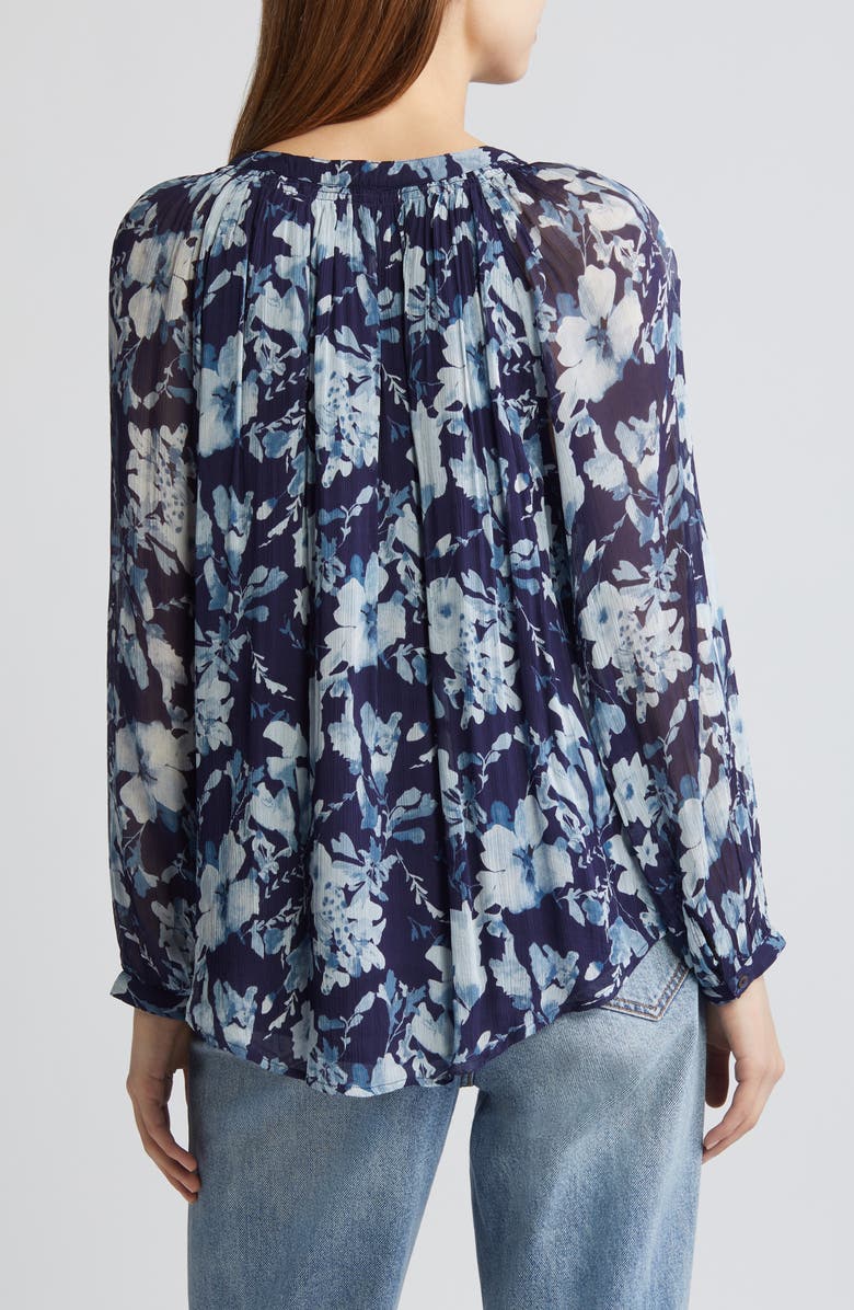 Rails Nessie Pleated Floral Top, Alternate, color, 