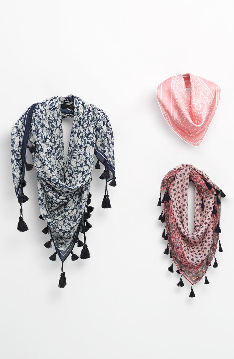 Rebecca Minkoff Silk Bandana, Alternate, color,