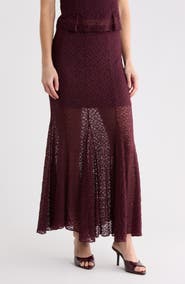 Leith Lace Midi Skirt