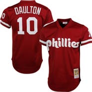 Mitchell & Ness Men's Mitchell & Ness Darren Daulton Red Philadelphia Phillies Cooperstown Mesh Batting Practice Jersey