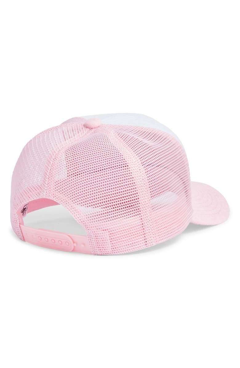 BOYS LIE Bows Trucker Hat, Alternate, color, Pink