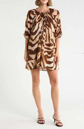 Puff Sleeve Minidress
