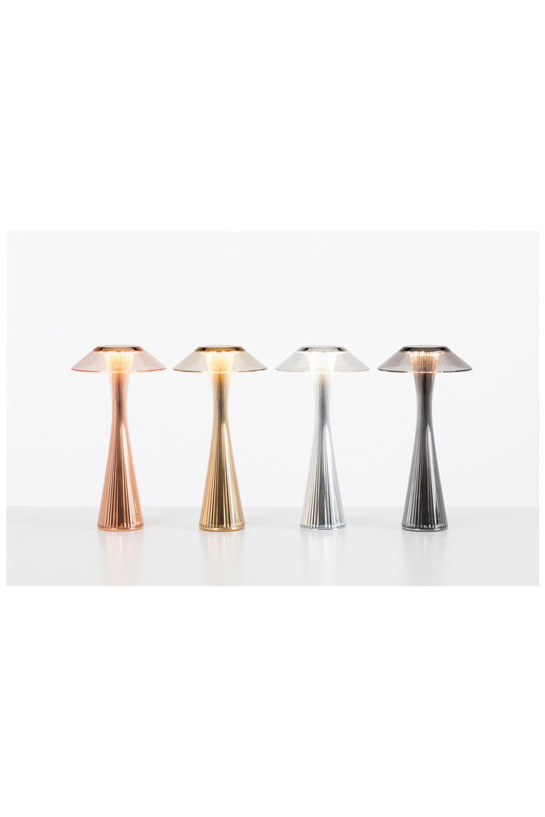 Space Rechargeable Battery Table Lamp, Alternate, color, CHROME