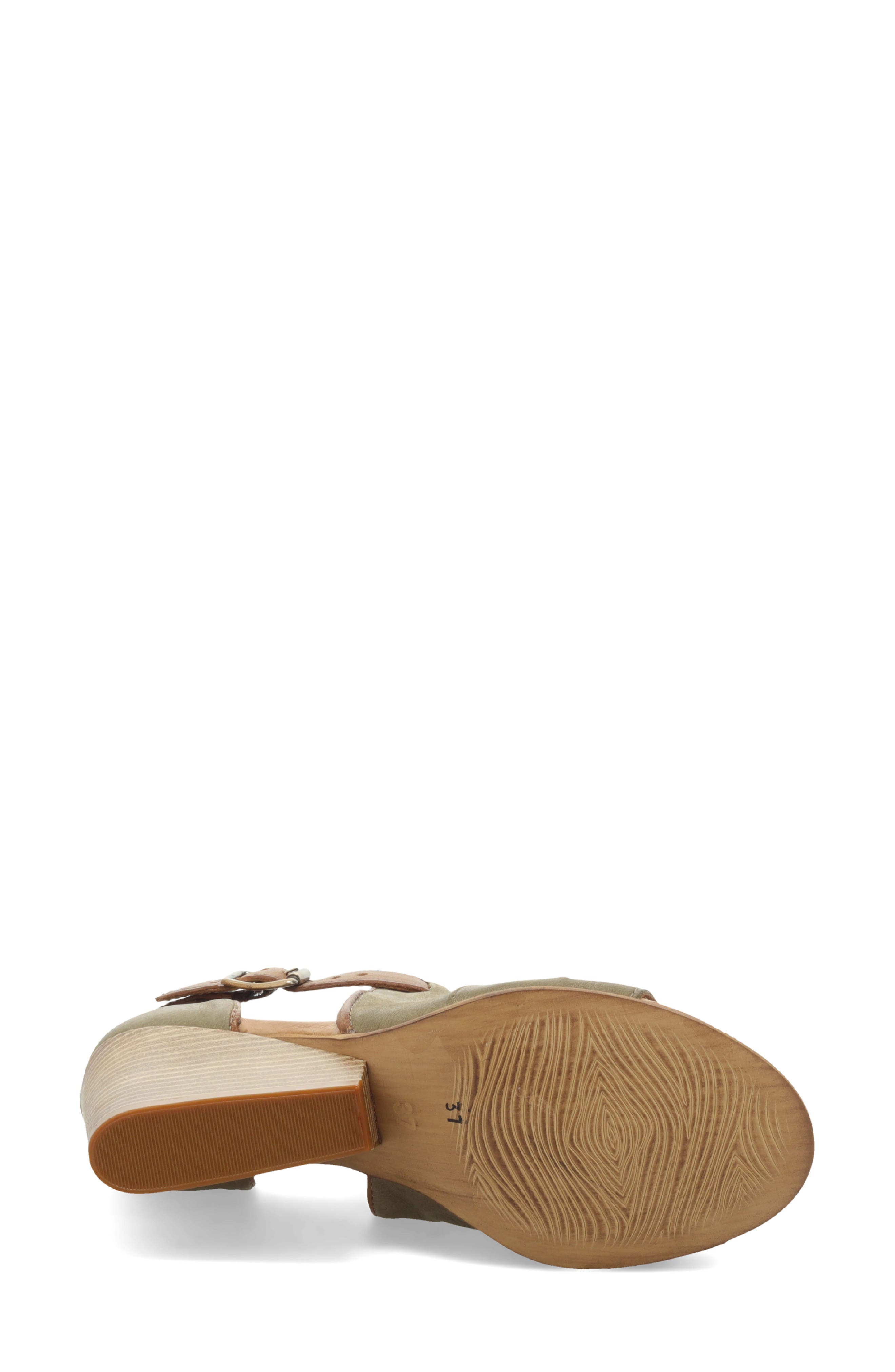 Kismet Wedge Sandal, Alternate, color, KHAKI LEATHER