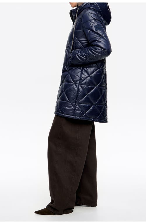 Bimba Y Lola Straight Hooded Puffer In Multi