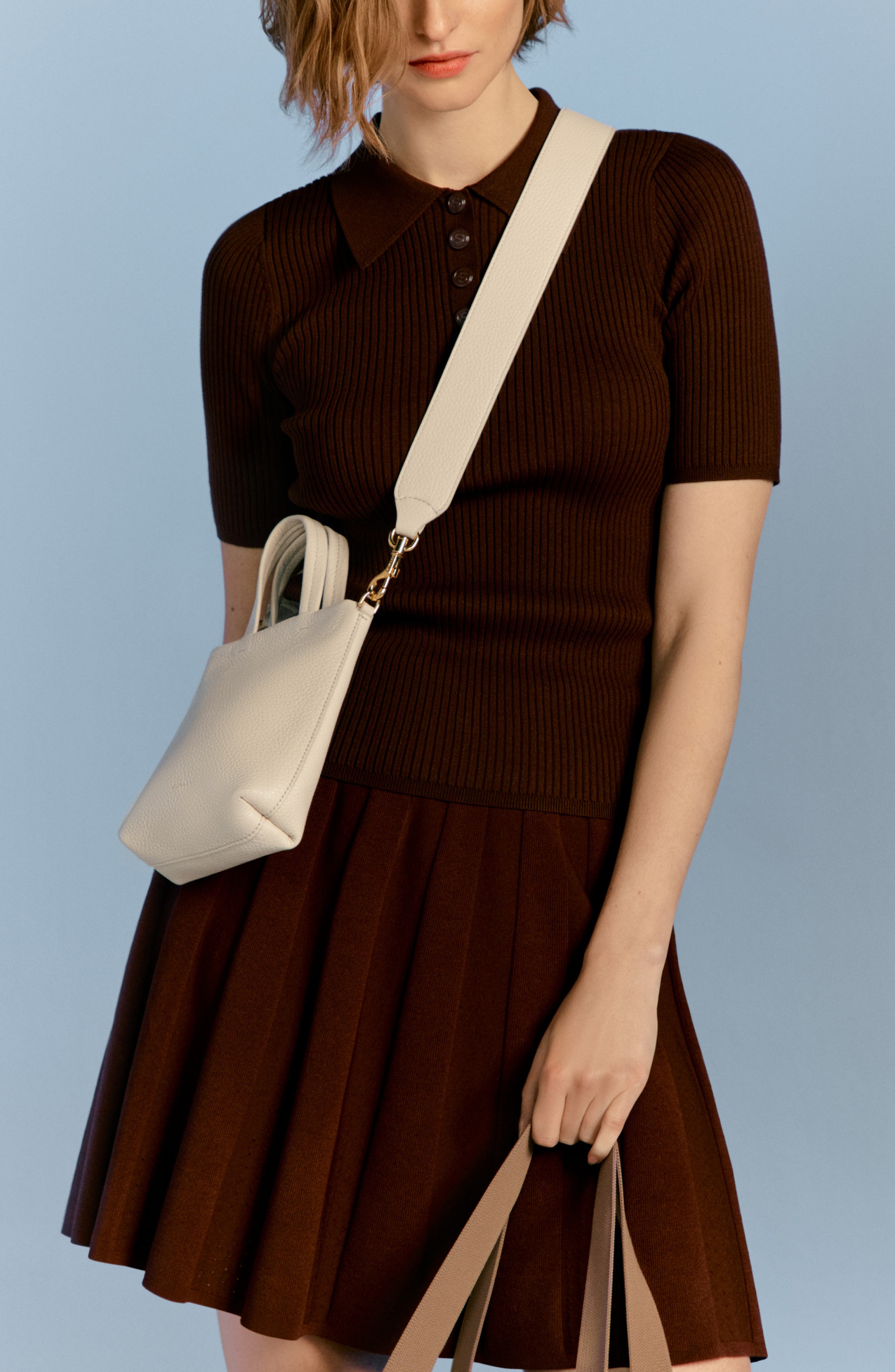 Cuyana Easy Phone Tote, Alternate, color, 