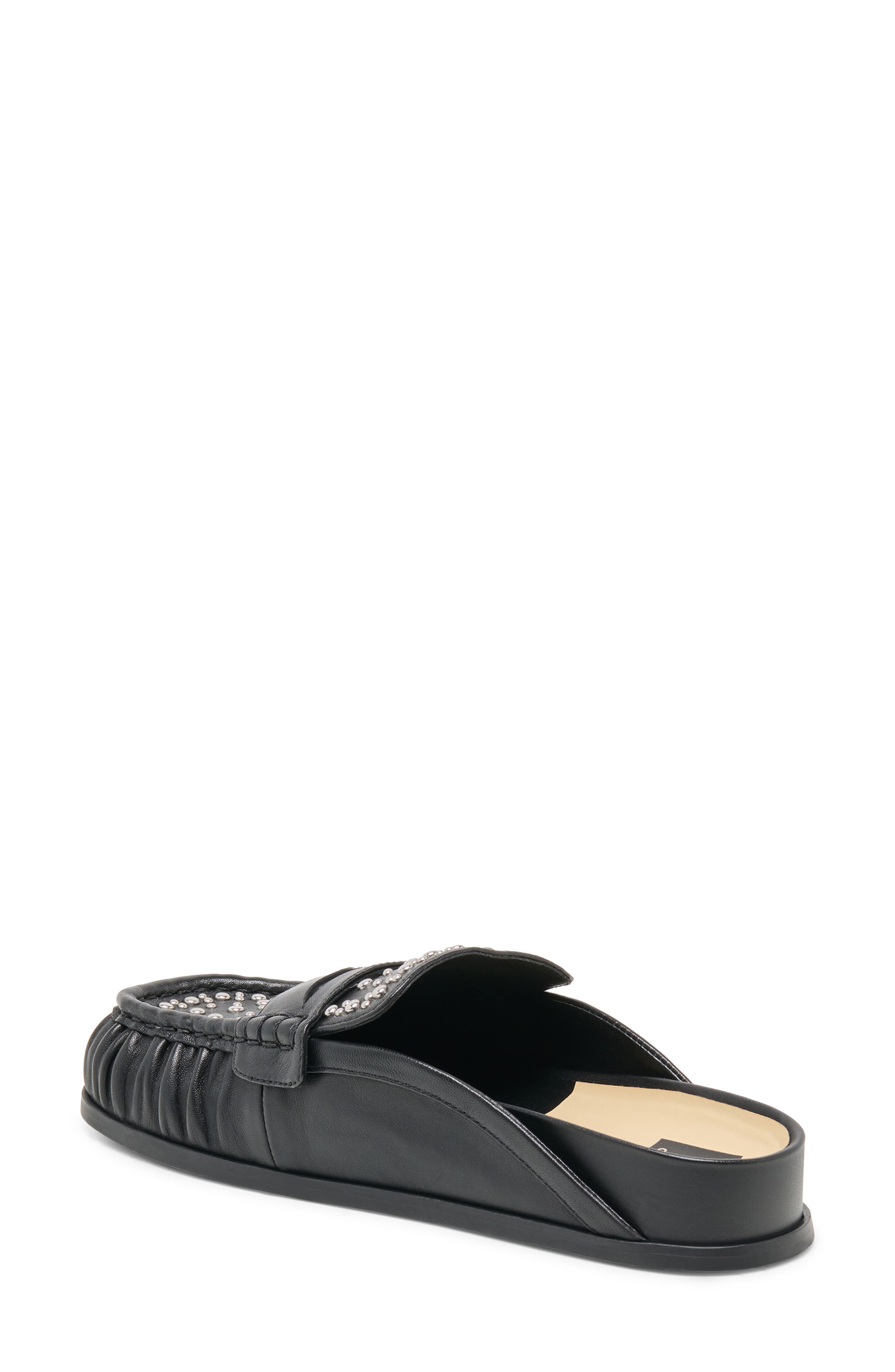 Dolce Vita Jodero Stud Mule, Alternate, color, Black Leather