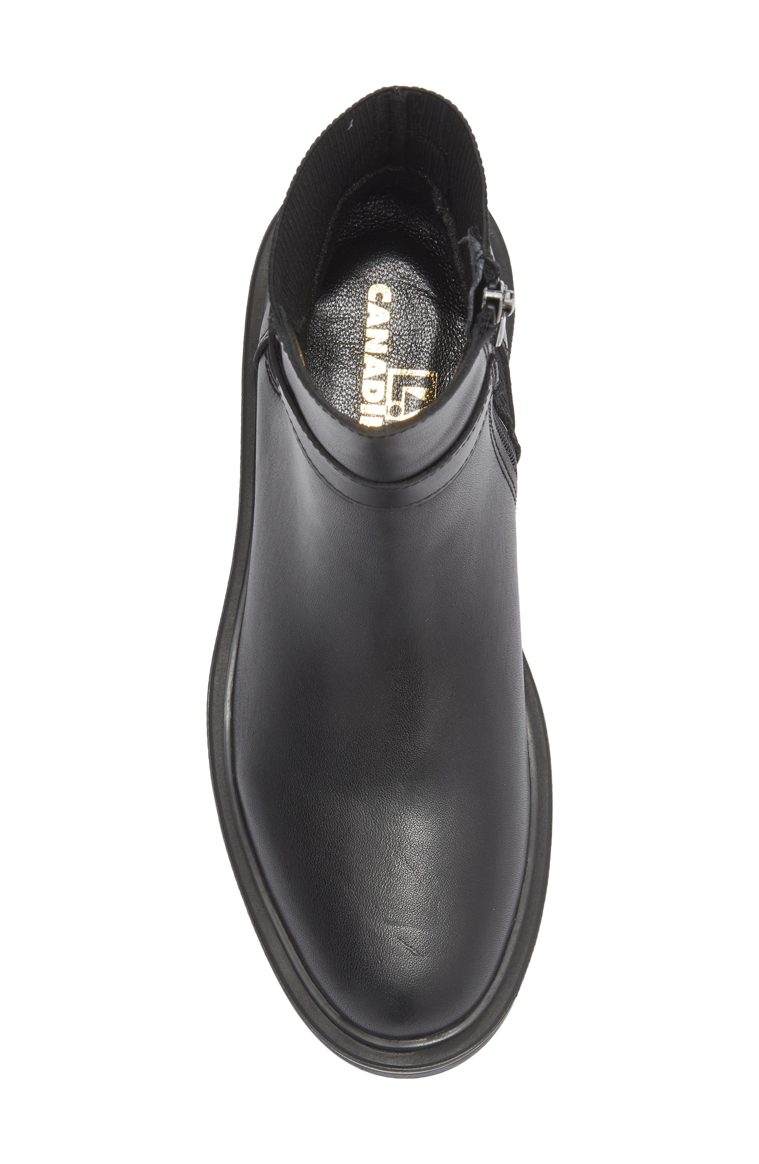 La Canadienne Lily Chelsea Boot, Alternate, color, Black