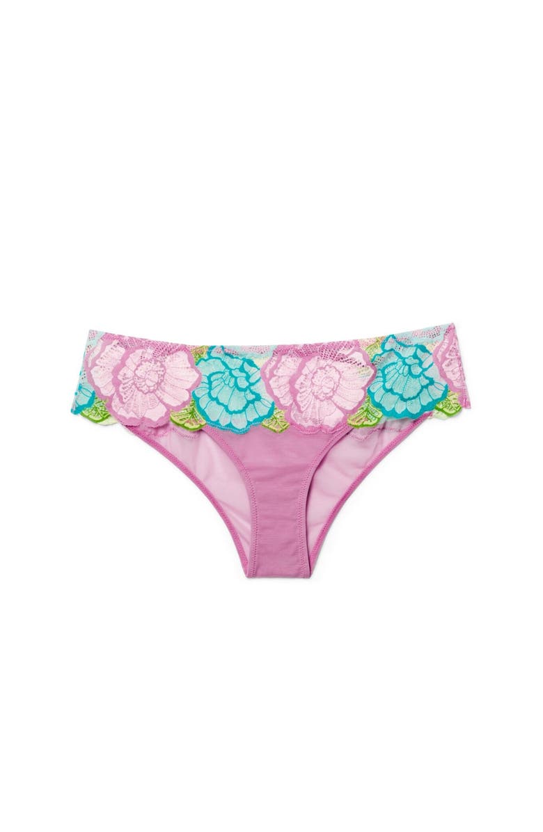 Adore Me Colete Cheeky Panties, Alternate, color, Floral Pink