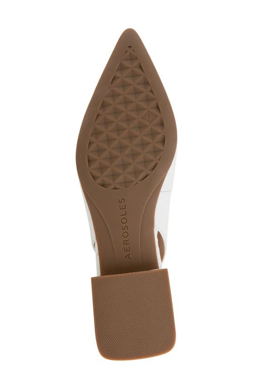 AEROSOLES AEROSOLES NAYANA POINTED TOE SLINGBACK FLAT