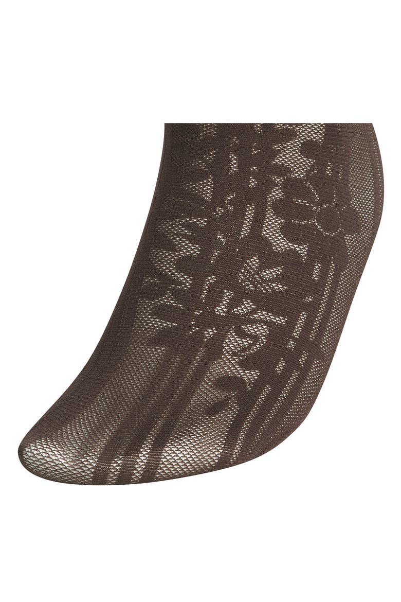 Superlite 2-Pack Assorted Lace Crew Socks, Alternate, color, COFFEE BROWN/ BLACK