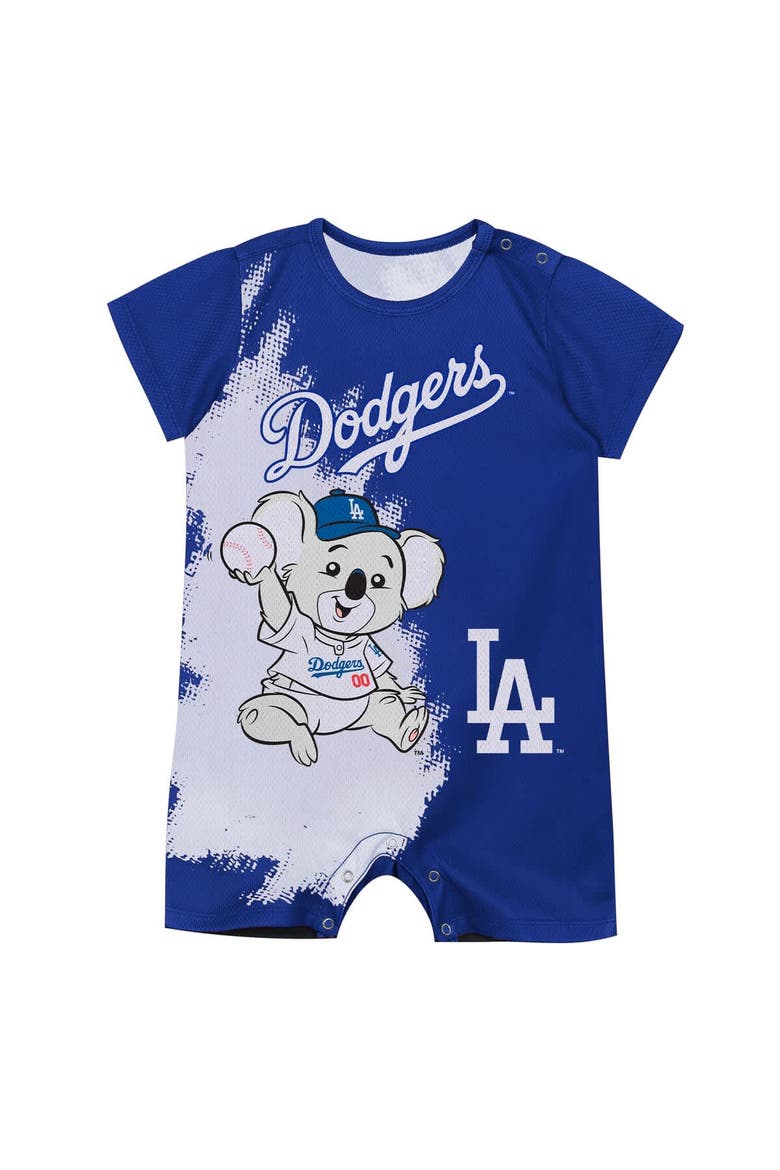 Infant Outerstuff  Blue Los Angeles Dodgers Baby Mascot Bodysuit, Alternate, color, Blue