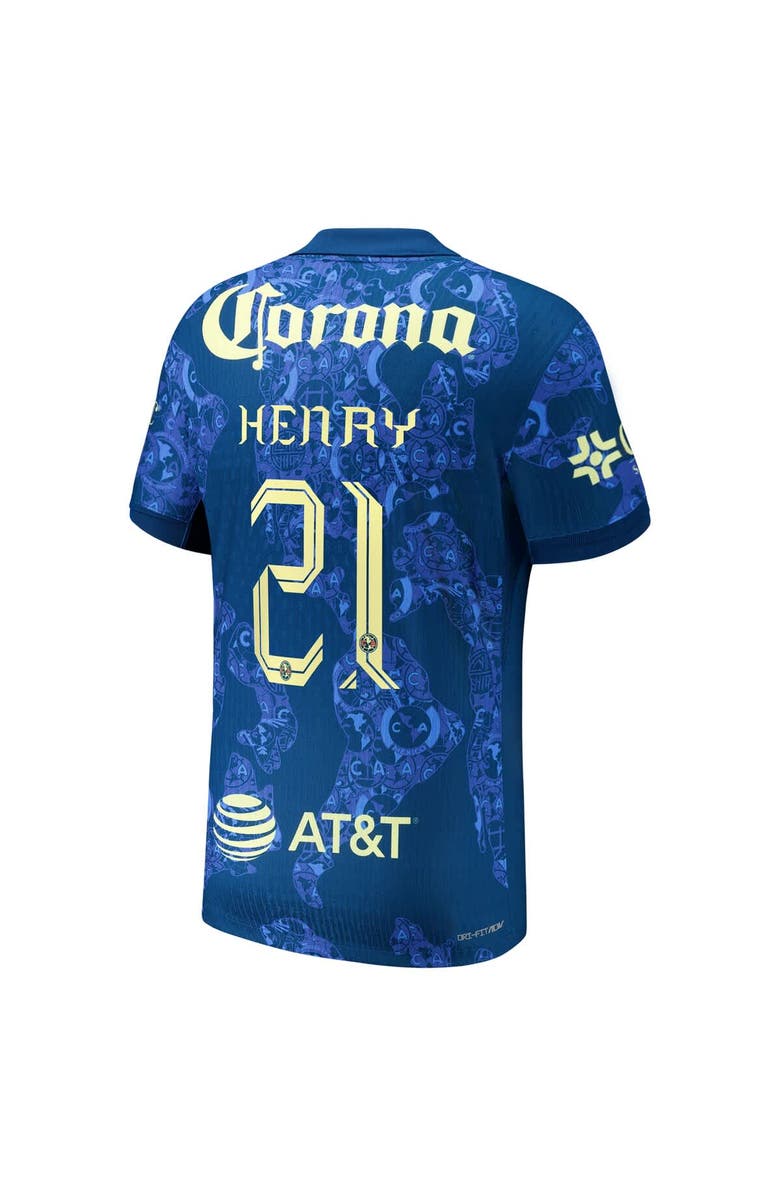 Nike Men's Nike Henry Martin Blue Club America 2024/25 Away Authentic Player Jersey, Alternate, color, 
