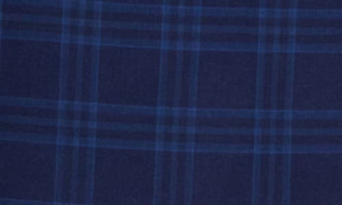 English Laundry Trim Fit Plaid Two-piece Suit In Blue