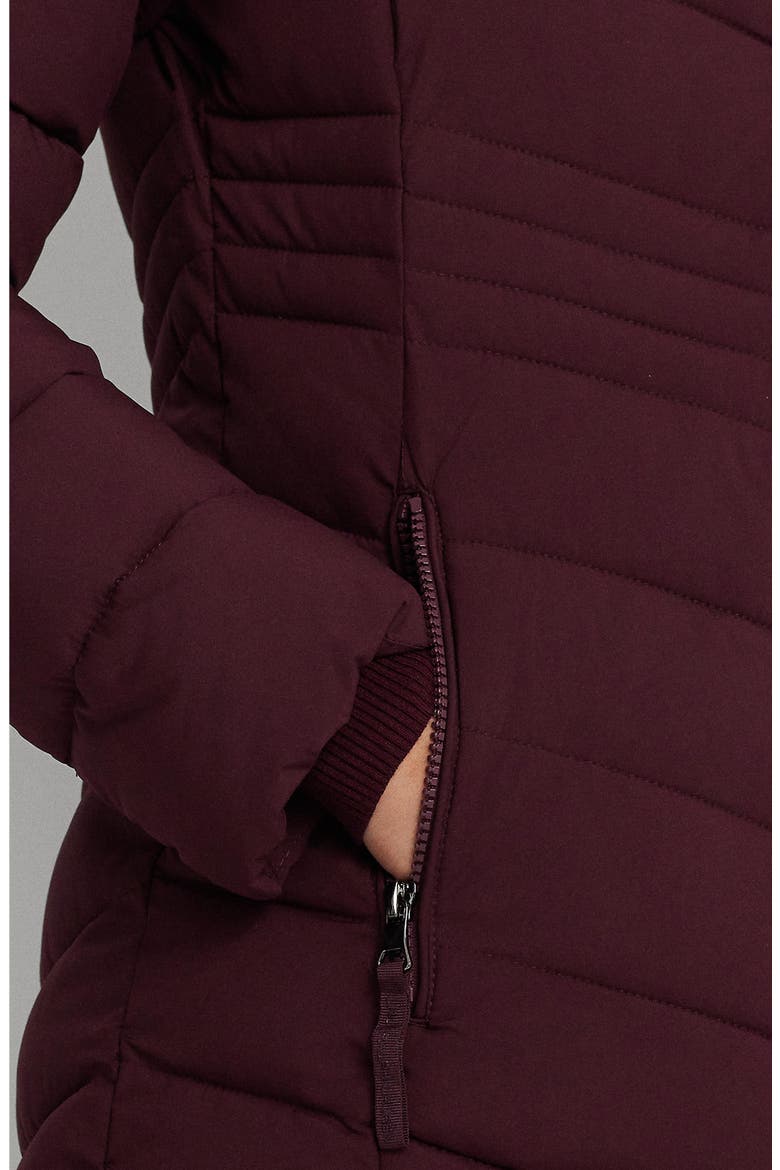 Hooded Puffer Jacket, Alternate, color, VINTAGE BURGUNDY