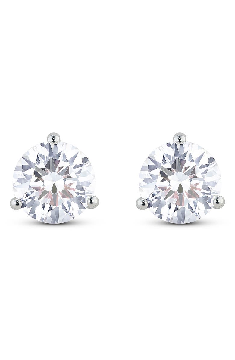 LIGHTBOX Round Lab Grown Diamond Stud Earrings, Main, color, 