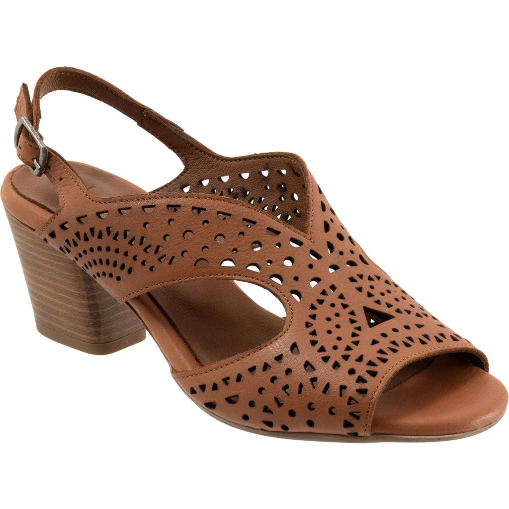 Bueno Caroline Slingback Sandal In Dark Tan