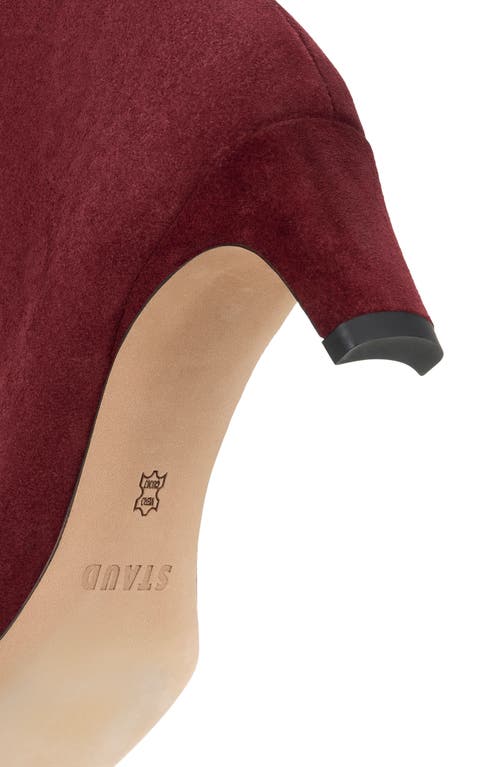 Staud Women's Wally Pointed Toe Ankle Boots In Pinot