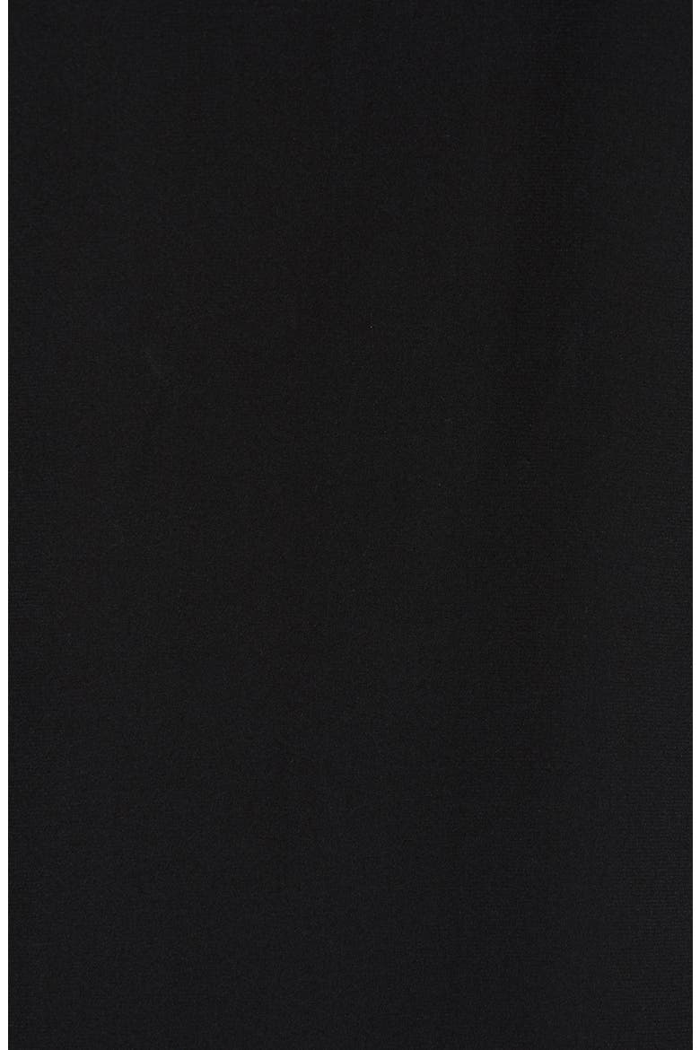 Tie Neck Silk Blouse, Alternate, color, BLACK