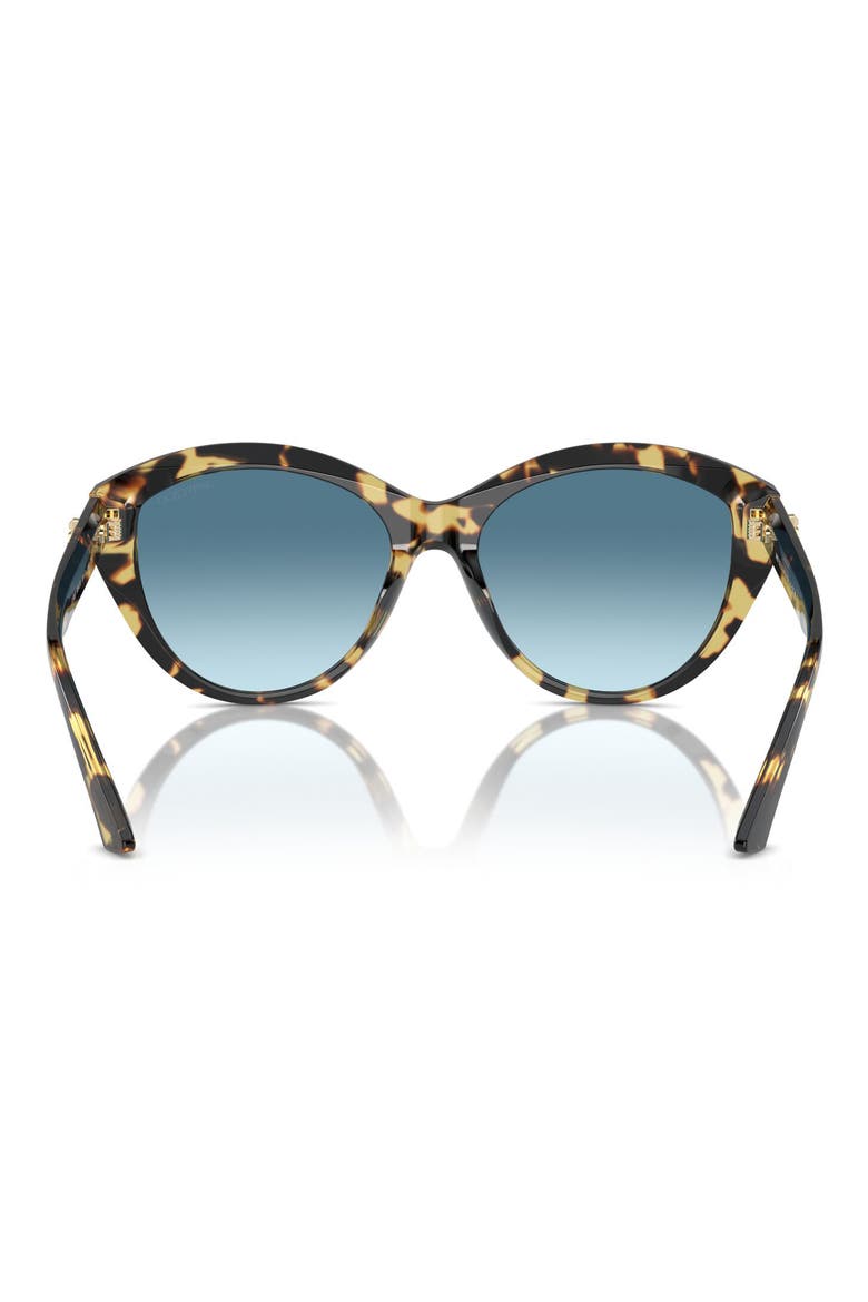 55mm Gradient Phantos Sunglasses, Alternate, color, MUSTARD