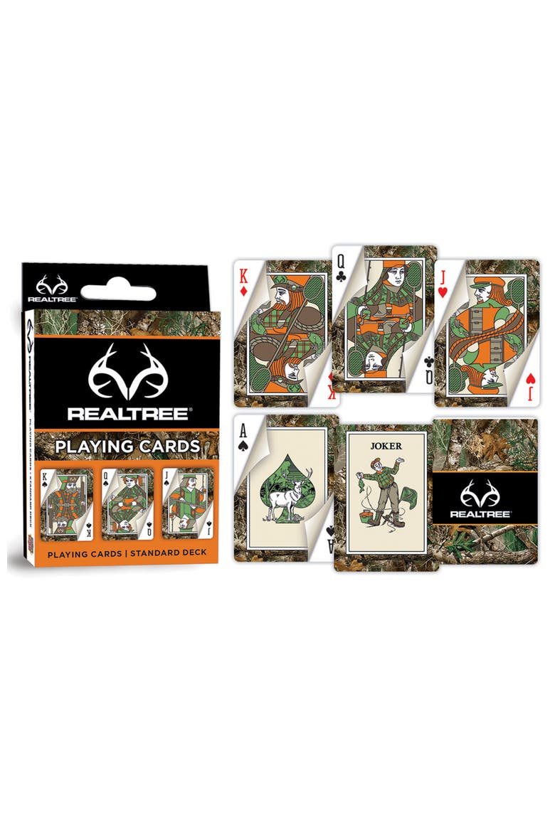 Realtree Playing Cards, Alternate, color, Multicolor