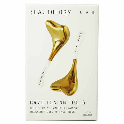 Beautology Lab Cryo Toning Tools In Gold