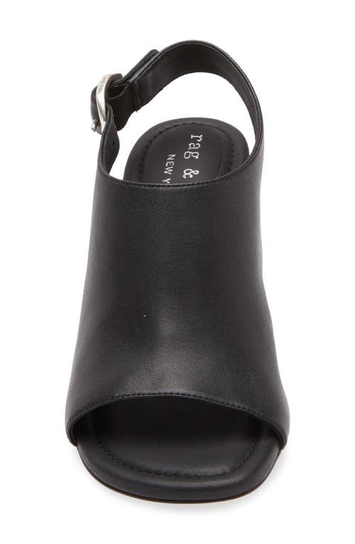 Rag & Bone Gigi Slingback Sandal In Black