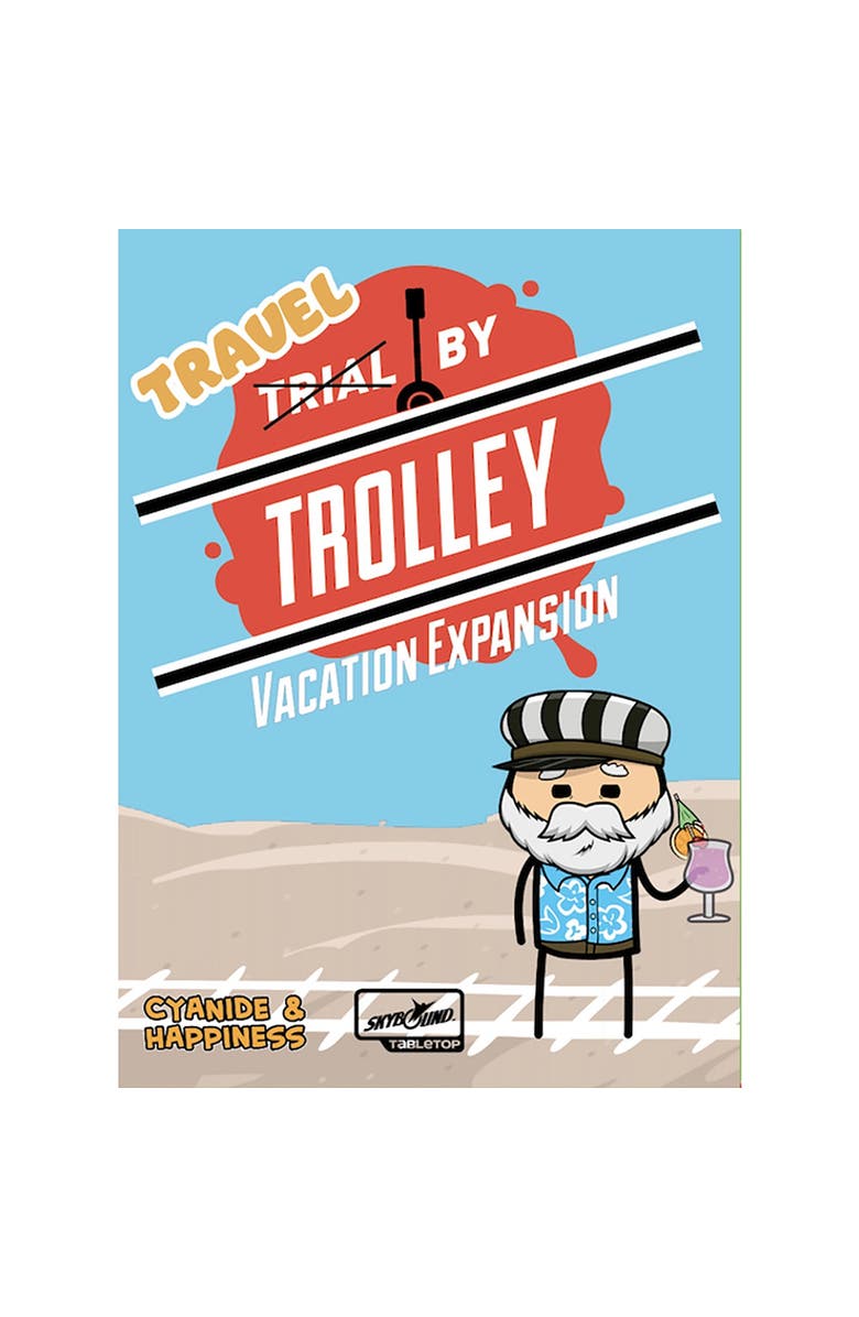 Trial by Trolley Vacation Expansion Skybound, Party Game, Alternate, color, Multicolored