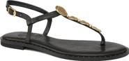 Grace Footwear Spetses Gold Disc T Strap Sandal