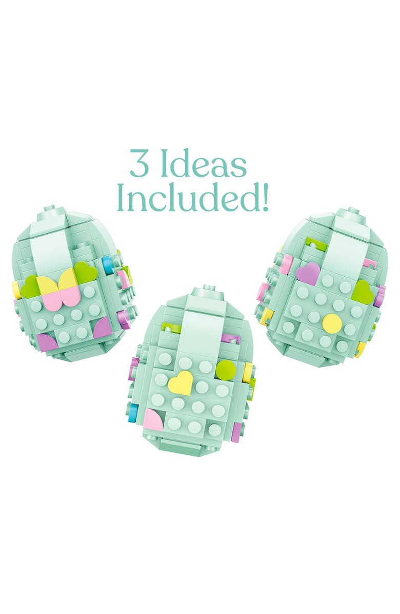 Brickcraft Easter DIY Egg Building Set, Alternate, color, White