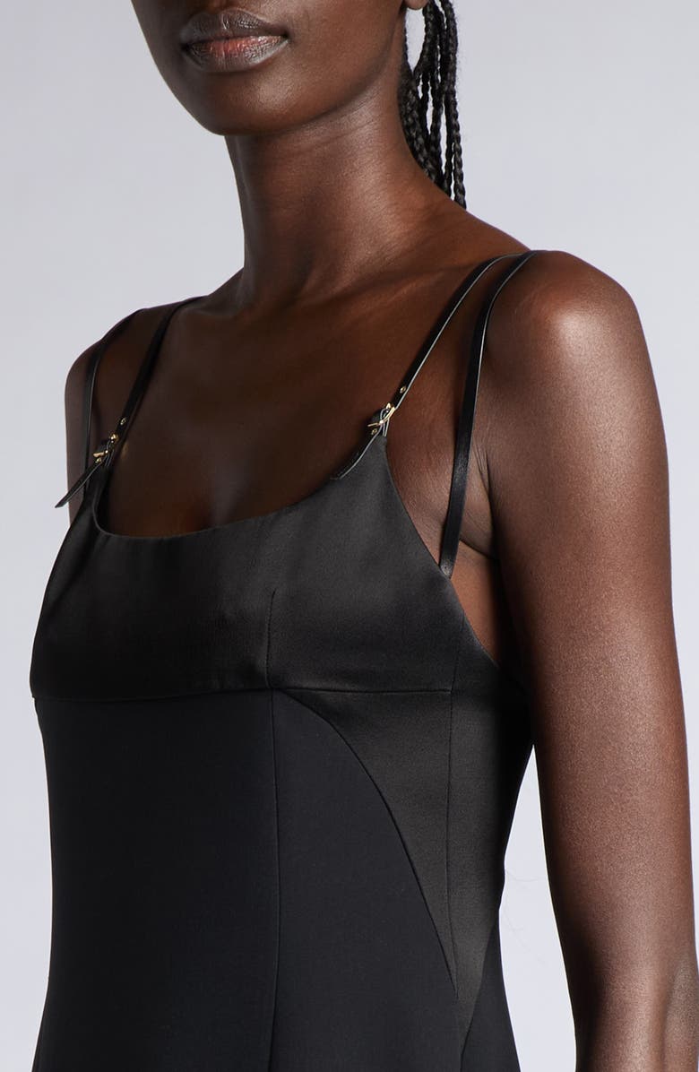 TOM FORD Silk & Wool Cady Cocktail Dress, Alternate, color, Black