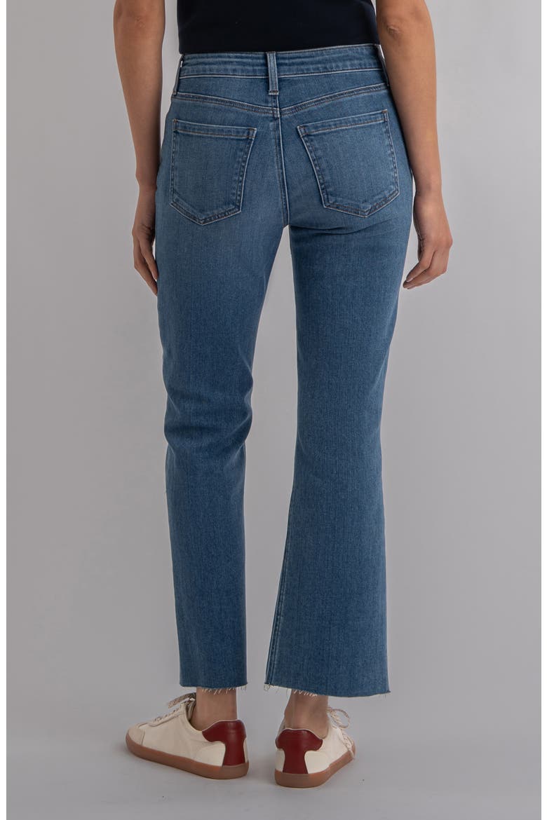 Kelsey Raw Hem Ankle Flare Jeans, Alternate, color, SENTIMENT