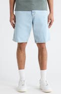 Carhartt Work In Progress Single Knee Loose Fit Denim Shorts