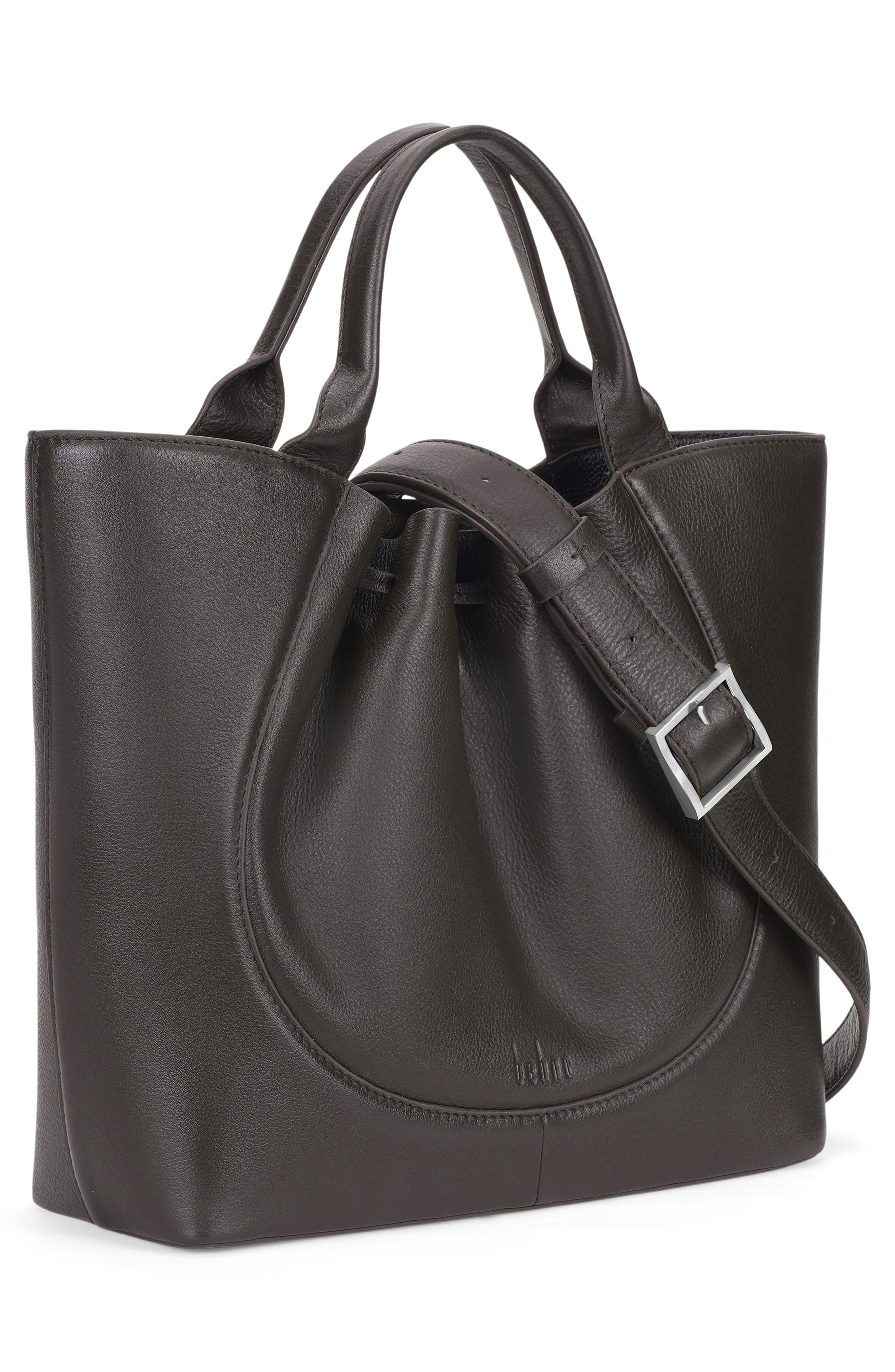 Katrina Leather Satchel, Alternate, color, CACAO