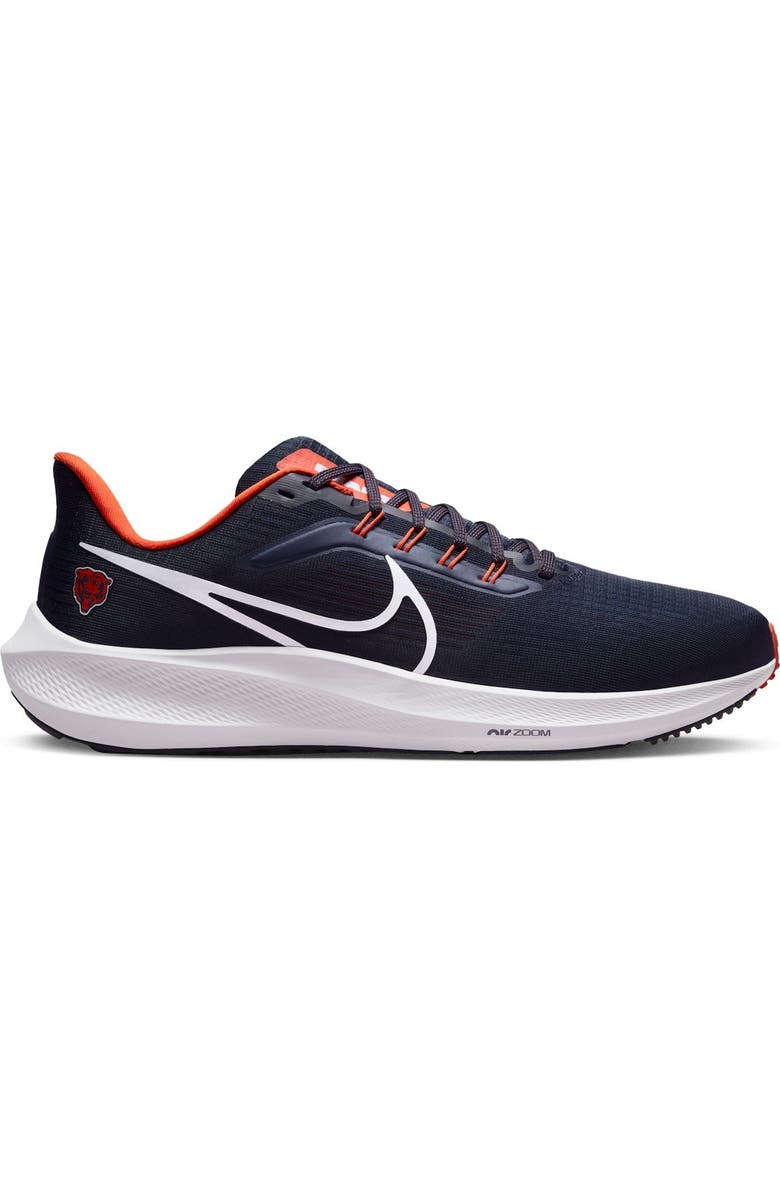 Nike Unisex Nike Navy Chicago Bears Zoom Pegasus 39 Running Shoe, Main, color,