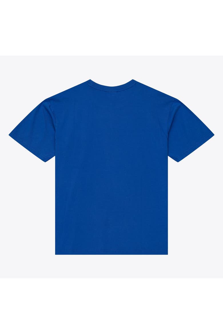 Men's Mitchell & Ness Royal New England Patriots Core Essentials Micro Logo T-Shirt, Alternate, color, Royal