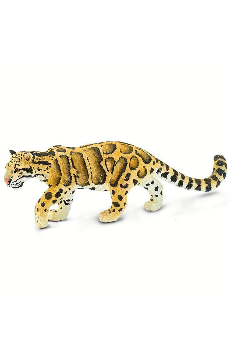 Safari Ltd. Clouded Leopard Kids Toy Figure, Alternate, color, NO COLOR