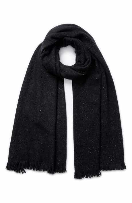 Glaciale Metallic Cashmere Blend Scarf