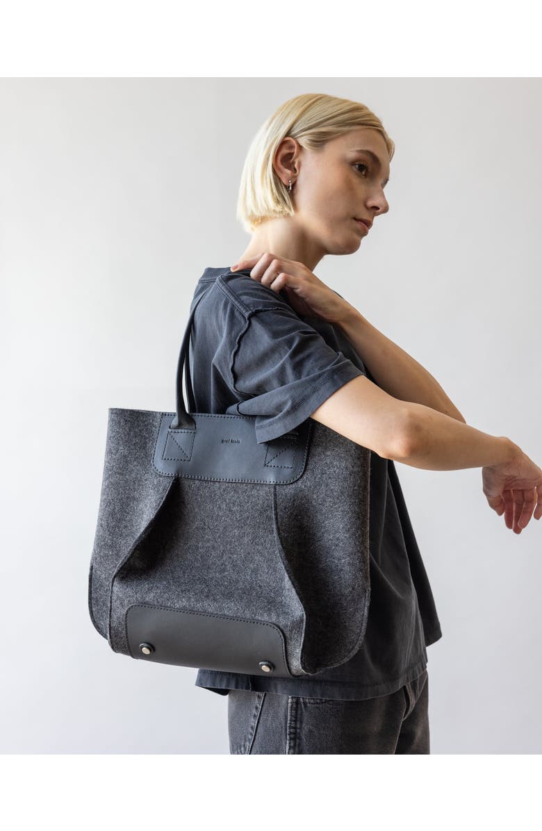 Graf Lantz Frankie Merino Wool Midi, Alternate, color, Charcoal Black