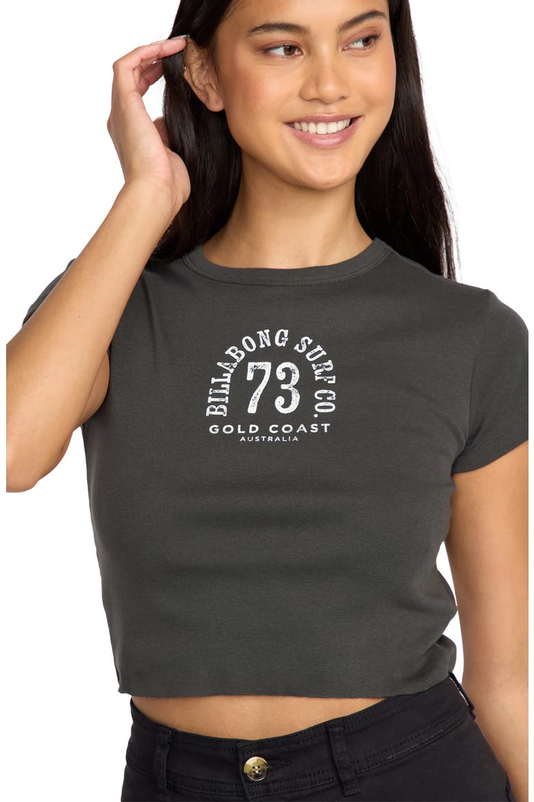 Walking Slow Cotton Graphic T-Shirt, Alternate, color, OFF WHITE / BROWN