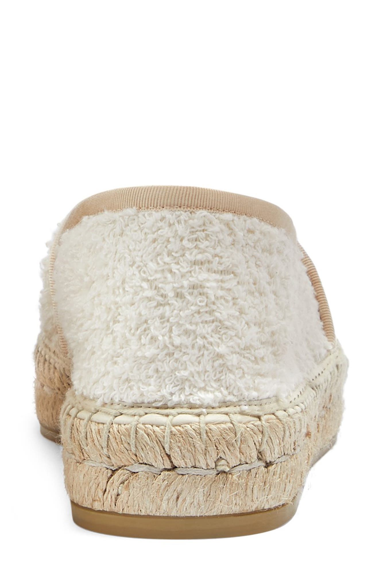 Pilar Espadrille Flat, Alternate, color, IVORY
