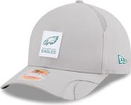 New Era Men's New Era Gray Philadelphia Eagles 2025 Sideline M-Crown 9FORTY Adjustable Hat