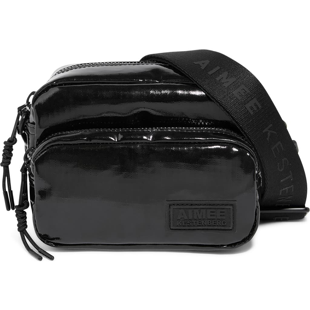 Aimee Kestenberg Nylon Camera Crossbody Bag In Black