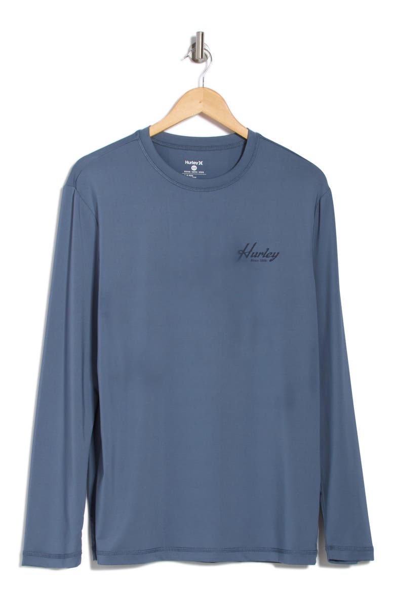 Island Long Sleeve Rashguard T-Shirt, Alternate, color, HYPNOTIC